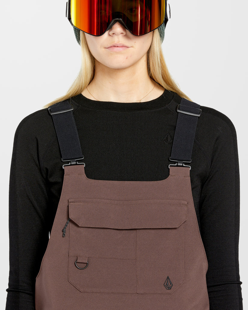Peto Creston 3D Stretch Bib - Mahogany