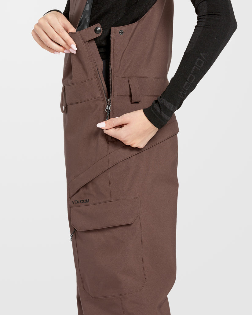 Peto Creston 3D Stretch Bib - Mahogany