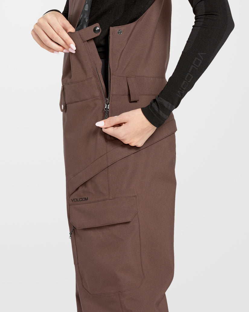 Peto Creston 3D Stretch Bib - Mahogany