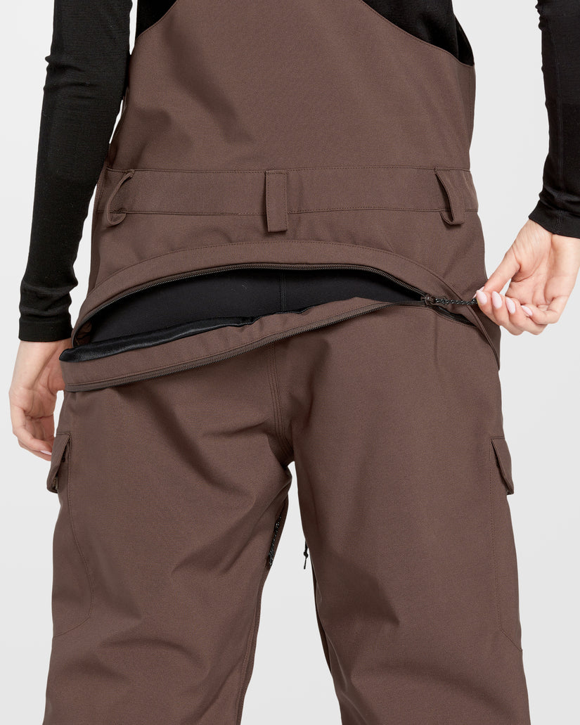Peto Creston 3D Stretch Bib - Mahogany