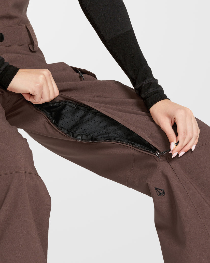 Peto Creston 3D Stretch Bib - Mahogany