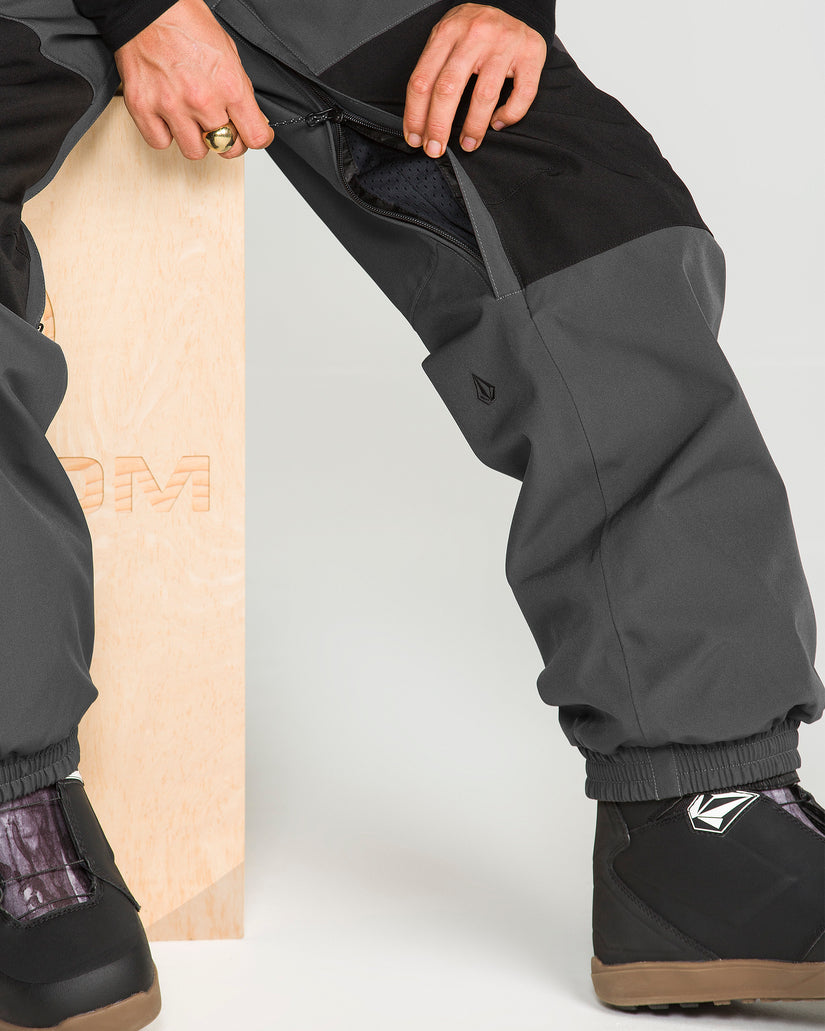 Peto de nieve Creston 3D Stretch 15K - Dark Grey