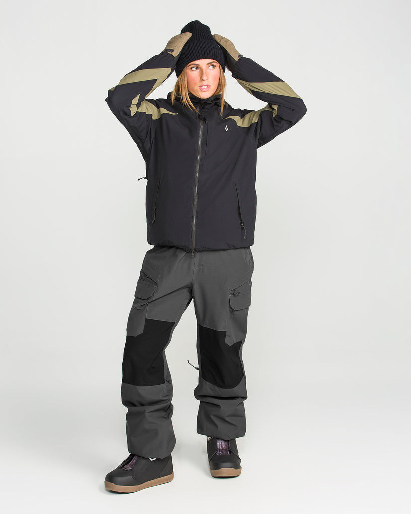 Peto de nieve Creston 3D Stretch 15K - Dark Grey