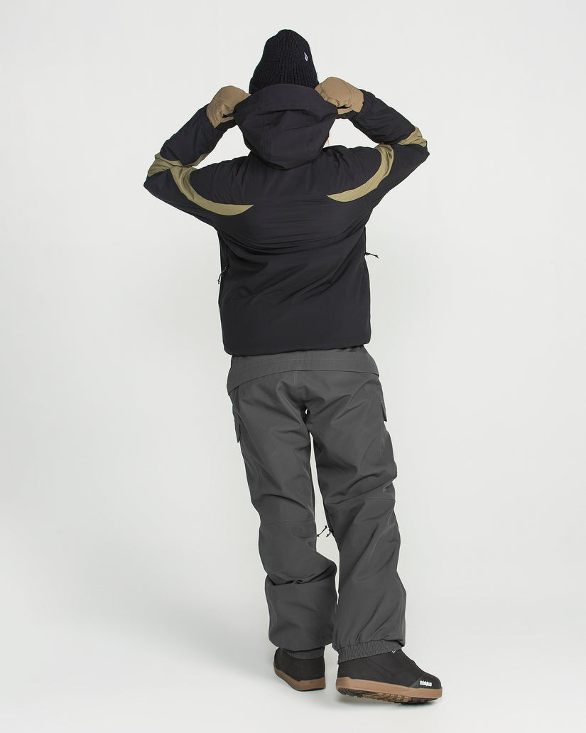 Peto de nieve Creston 3D Stretch 15K - Dark Grey