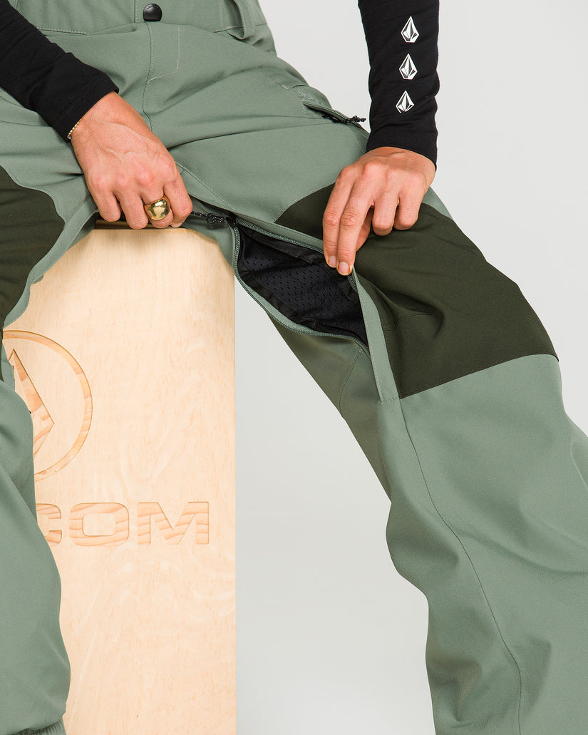 Peto de nieve Creston 3D Stretch 15K - Light Green