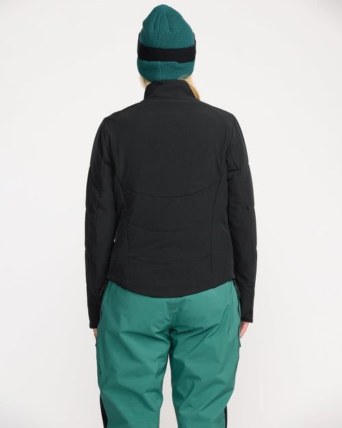 Chaqueta con cremallera Evergreen - Black