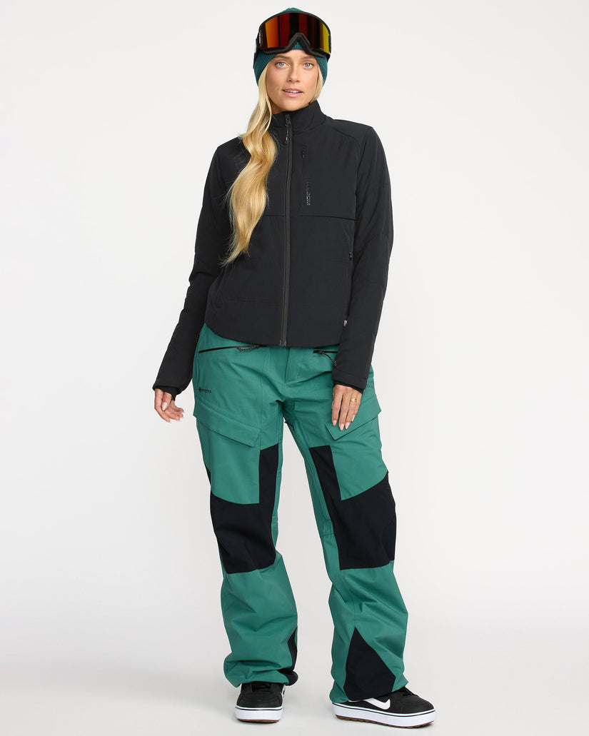 Chaqueta con cremallera Evergreen - Black