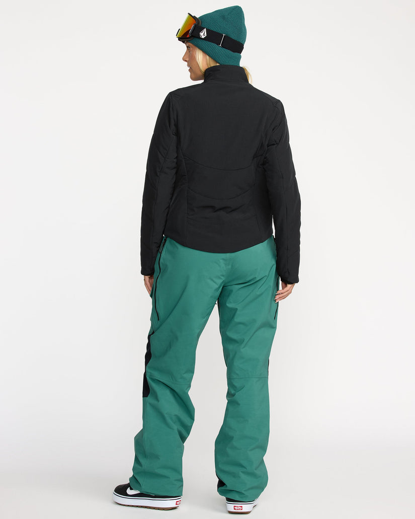 Chaqueta con cremallera Evergreen - Black