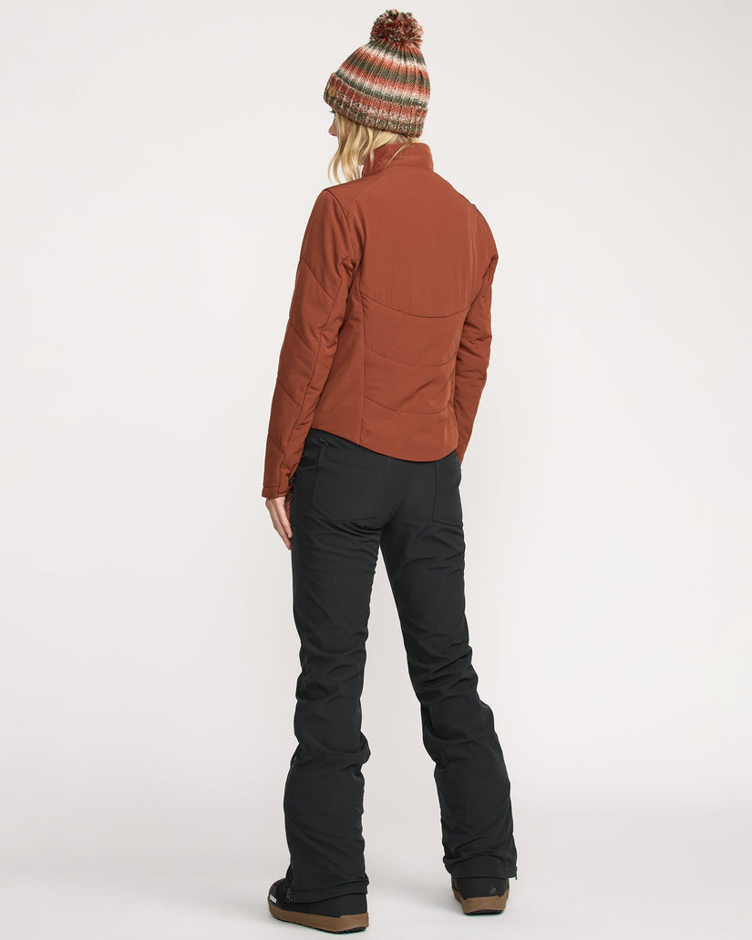 Chaqueta con cremallera Evergreen - Henna