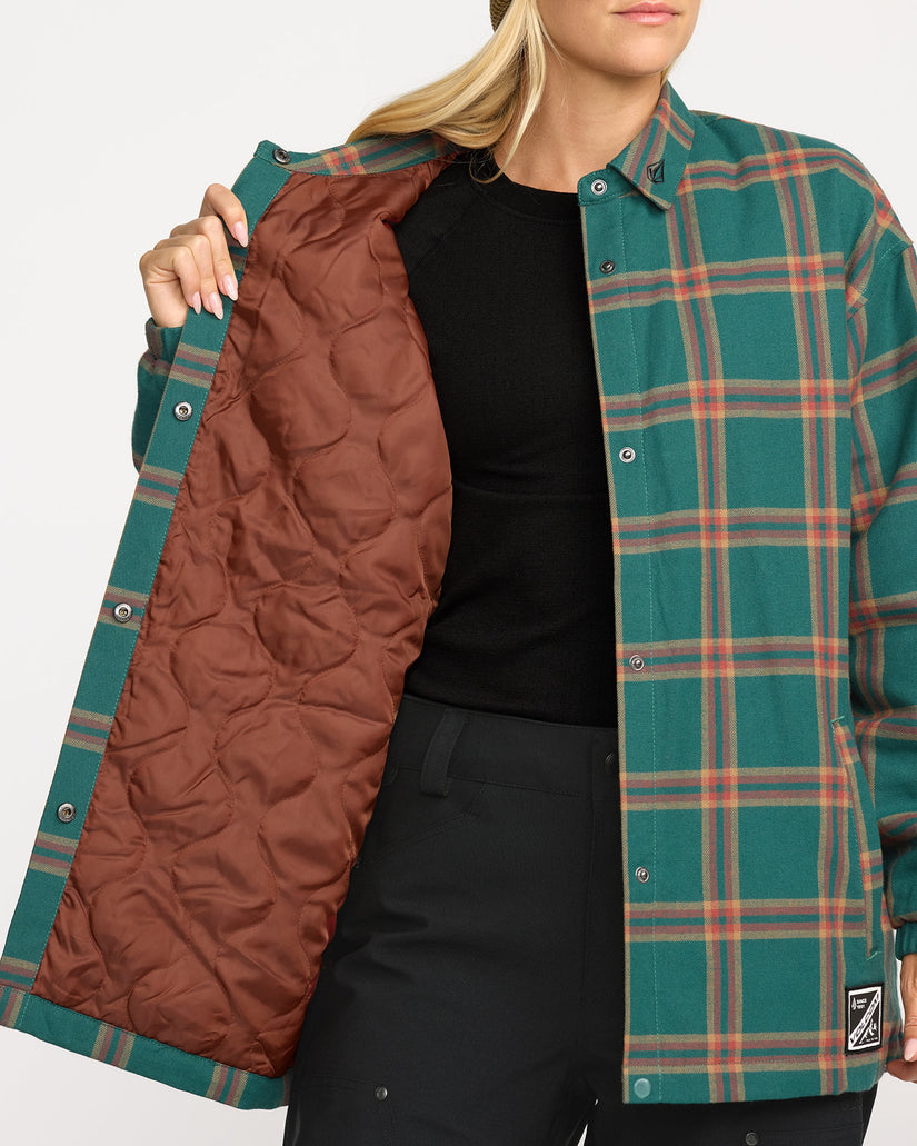 Chaqueta Insulated Riding Flannel - Atlantic Deep