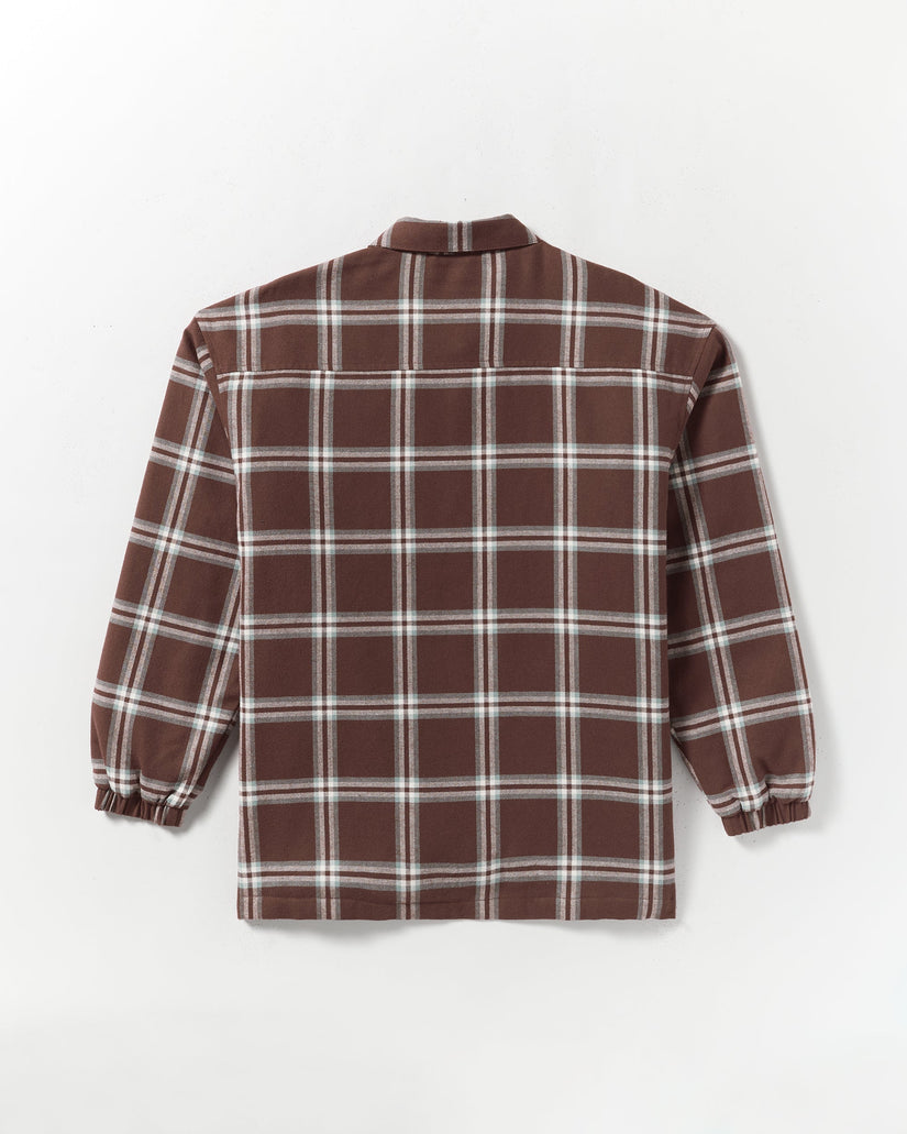 Chaqueta Insulated Riding Flannel - Oxblood
