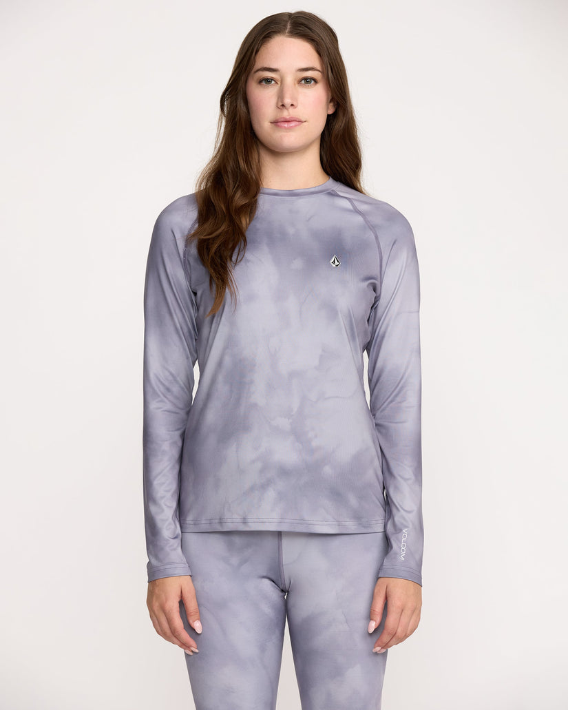 Camiseta primera capa W V-Science - Lavender Aura