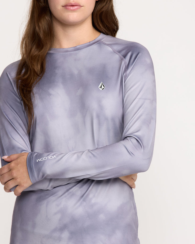 Camiseta primera capa W V-Science - Lavender Aura