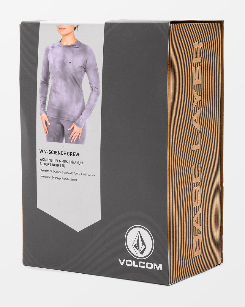 Camiseta primera capa W V-Science - Lavender Aura