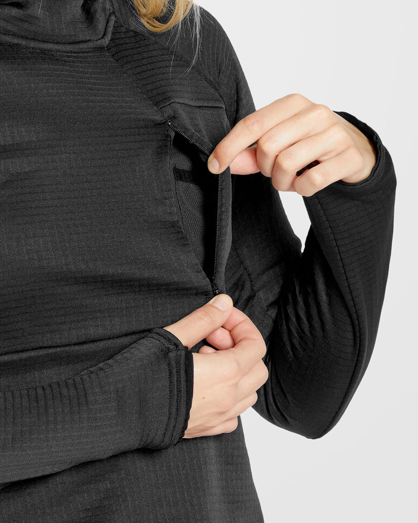 Sudadera con capucha Gridlock Balaclava - Black