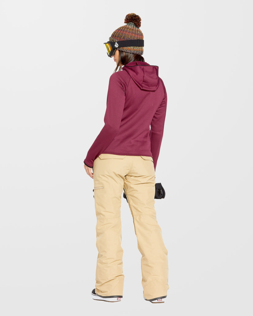 Sudadera con capucha Gridlock Balaclava - Burgundy