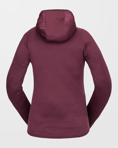 Sudadera con capucha Gridlock Balaclava - Burgundy