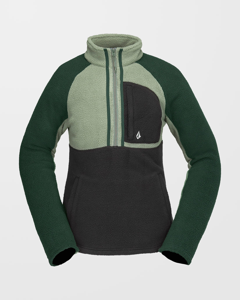 Sudadera Sherpa - Lichen Green