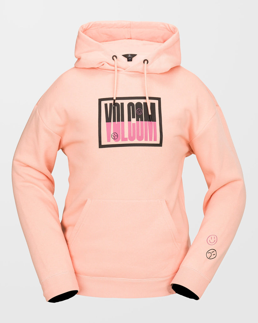 Sudadera con capucha Essential- Coral Haze