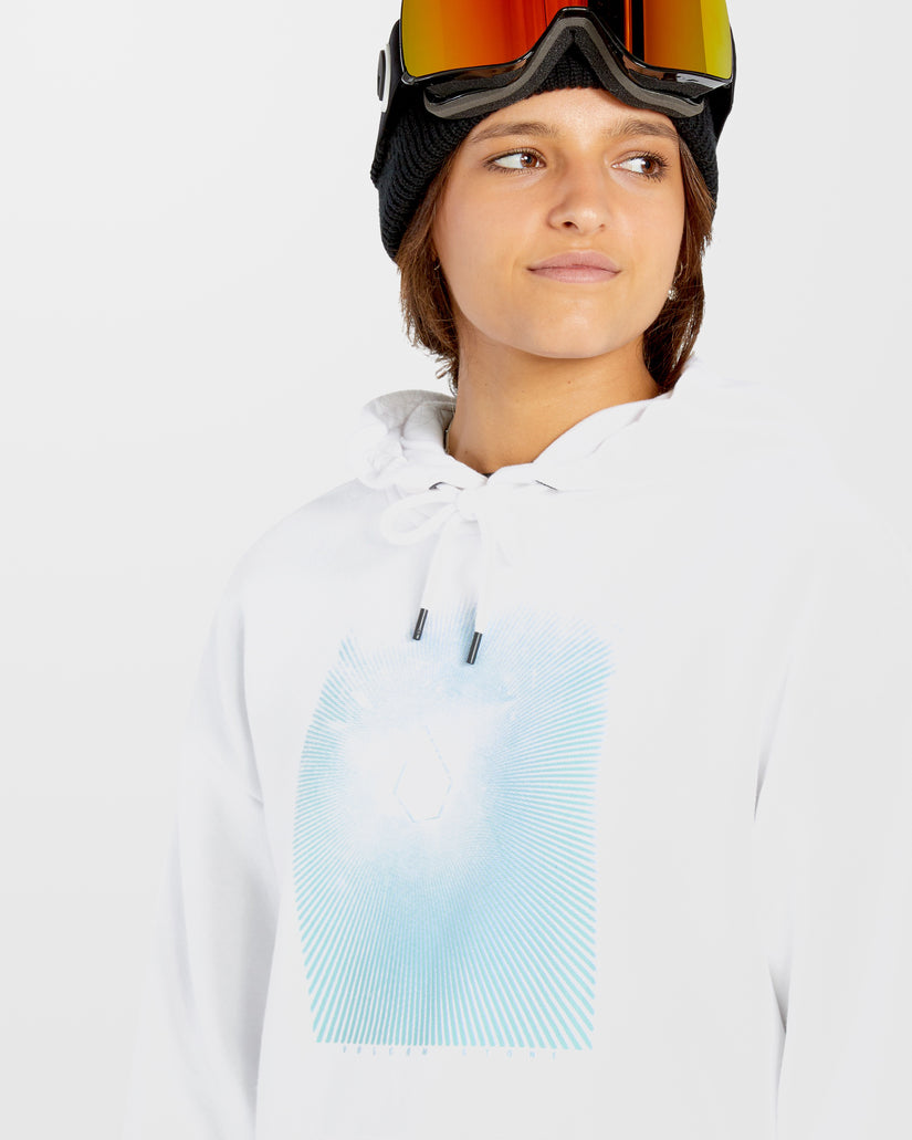 Sudadera con capucha Essential - White