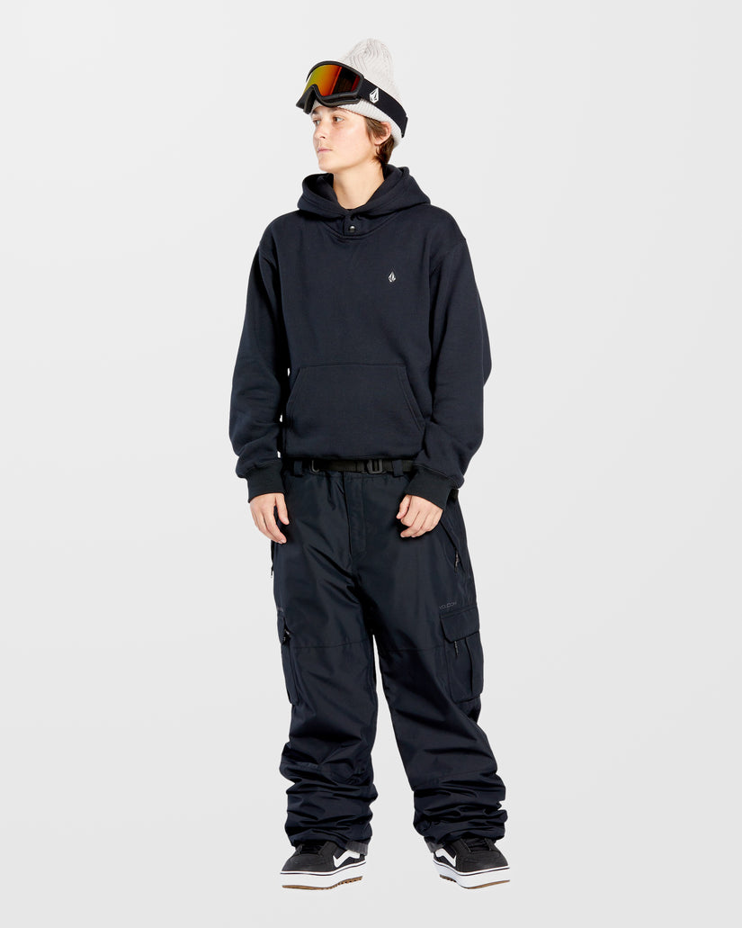 Sudadera de felpa con capucha Costus - Black