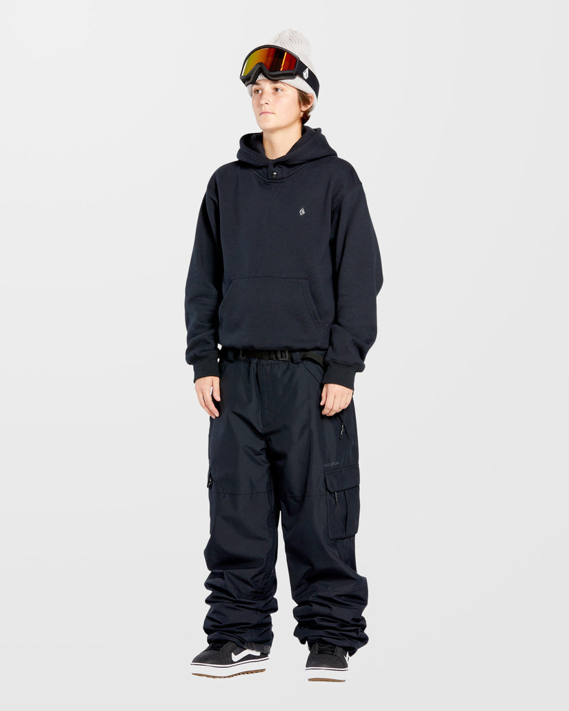Sudadera de felpa con capucha Costus - Black