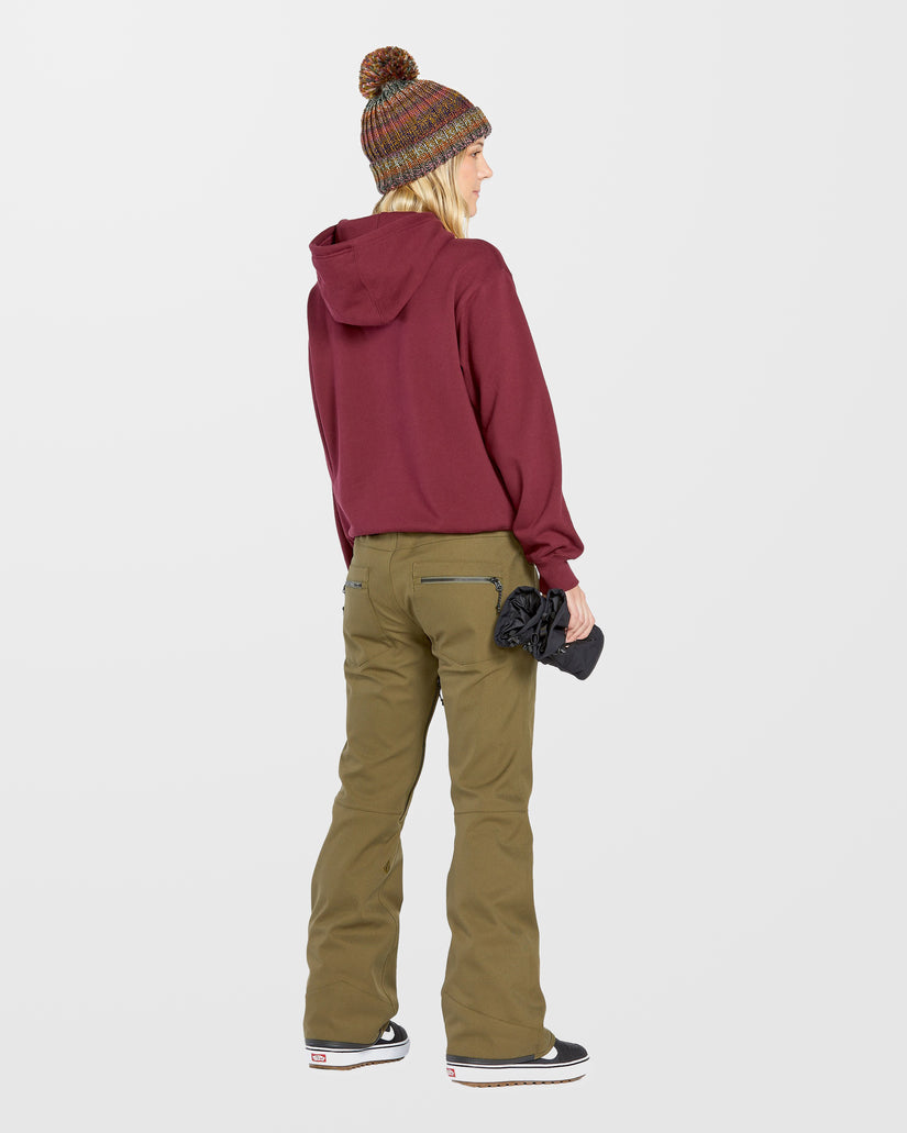 Sudadera de felpa con capucha Costus - Burgundy