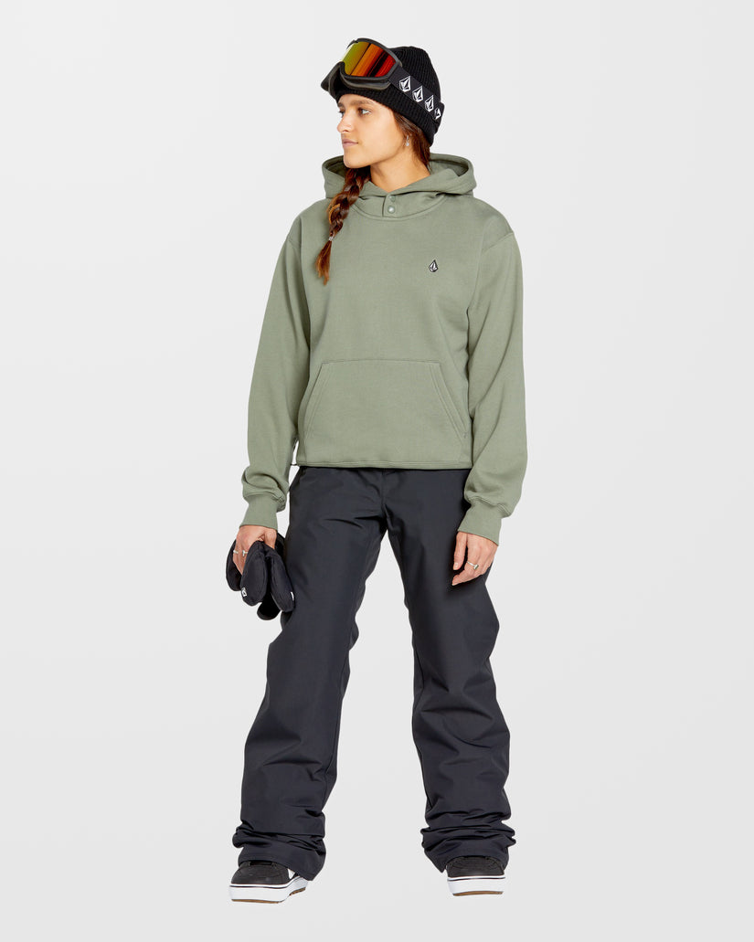 Sudadera de felpa con capucha Costus - Lichen Green
