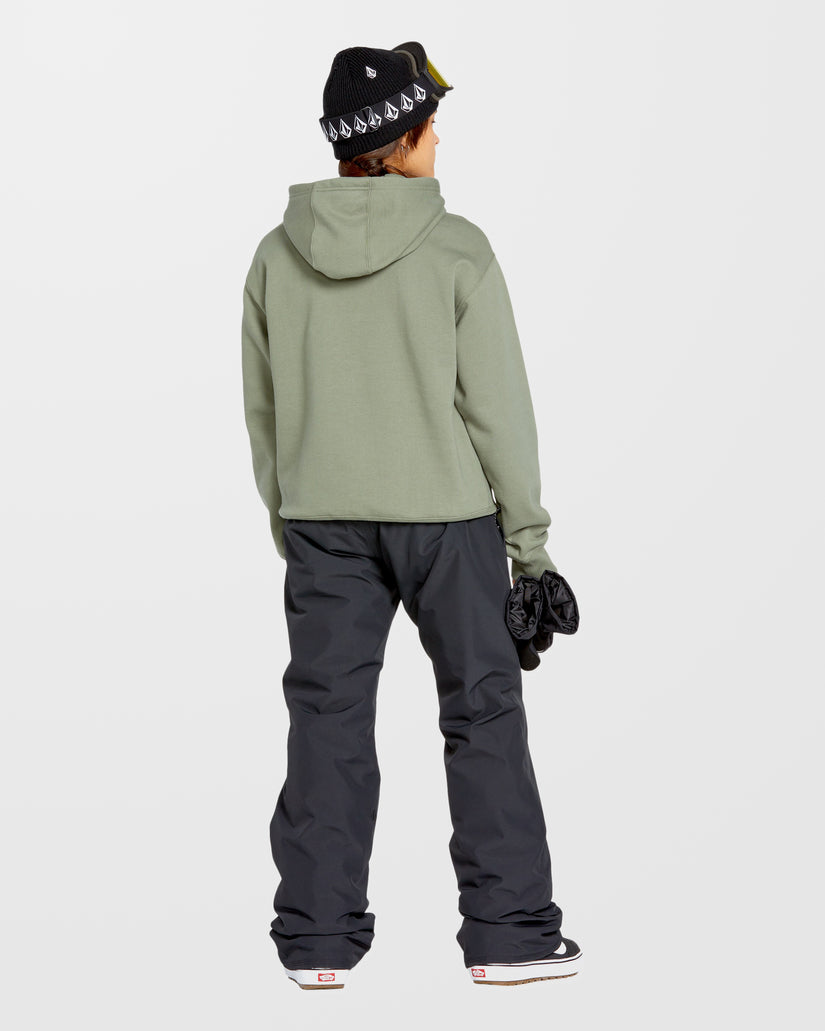 Sudadera de felpa con capucha Costus - Lichen Green