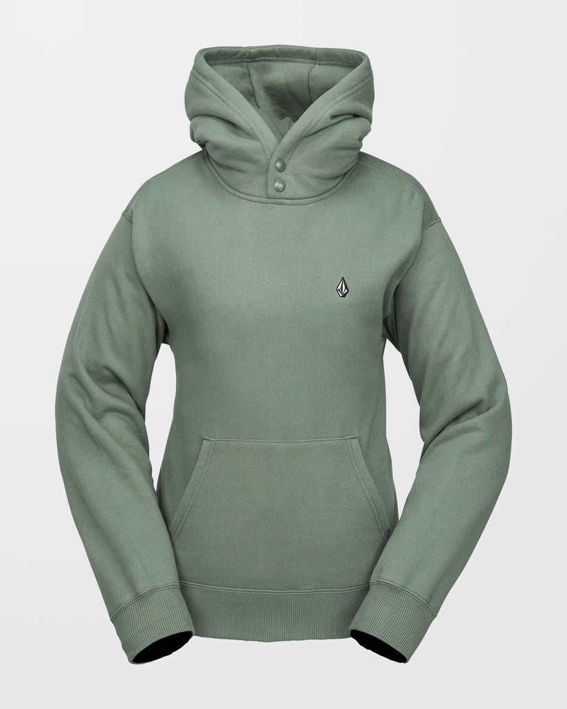 Sudadera de felpa con capucha Costus - Lichen Green