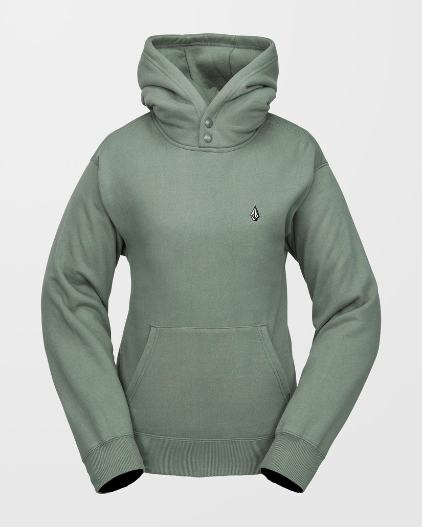 Sudadera de felpa con capucha Costus - Lichen Green