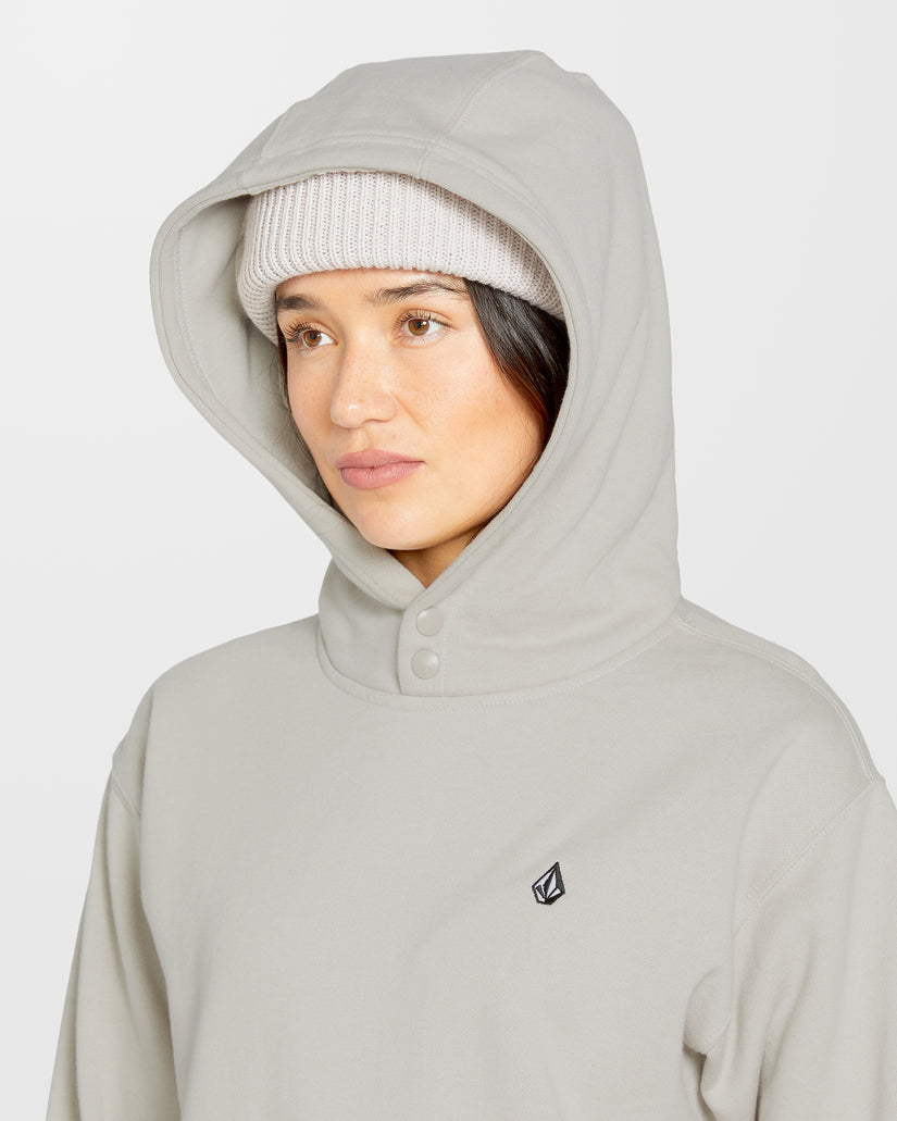 Sudadera de felpa con capucha Costus - Stone