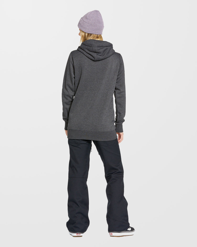 Sudadera de felpa con capucha Tower - Black