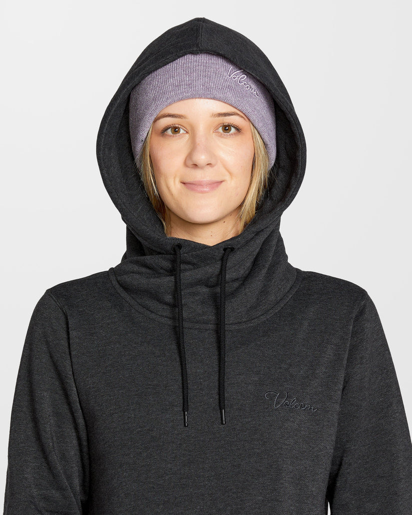 Sudadera de felpa con capucha Tower - Black