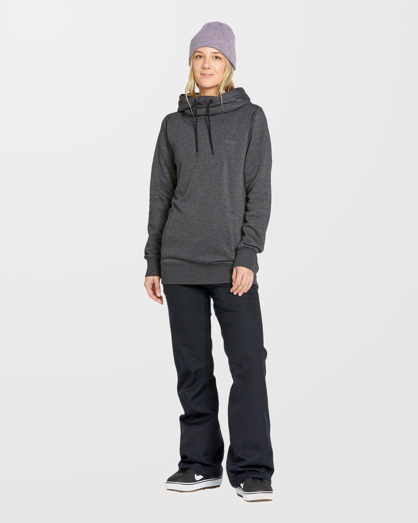 Sudadera de felpa con capucha Tower - Black
