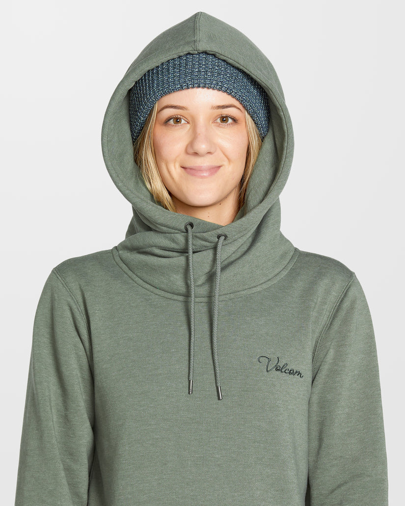 Sudadera de felpa con capucha Tower - Lichen Green