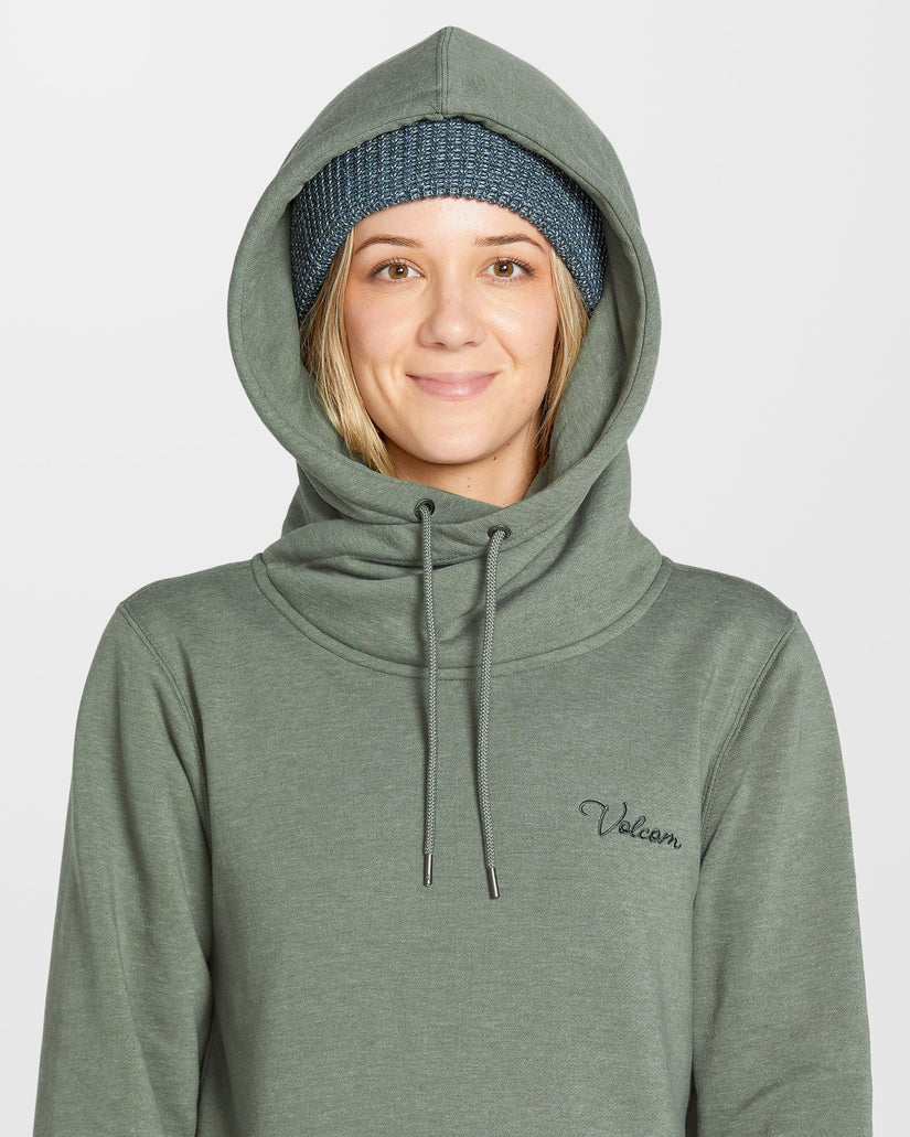 Sudadera de felpa con capucha Tower - Lichen Green