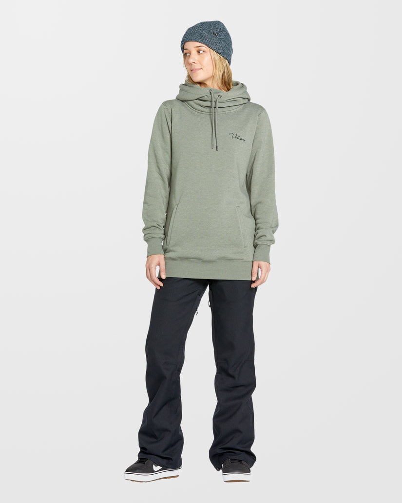 Sudadera de felpa con capucha Tower - Lichen Green