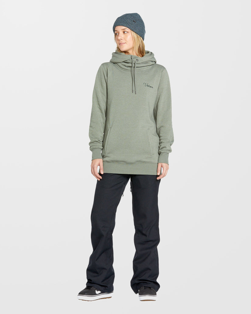 Sudadera de felpa con capucha Tower - Lichen Green