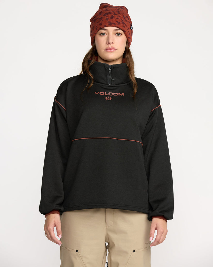 Sudadera Hydro 1/4 Zip - Black