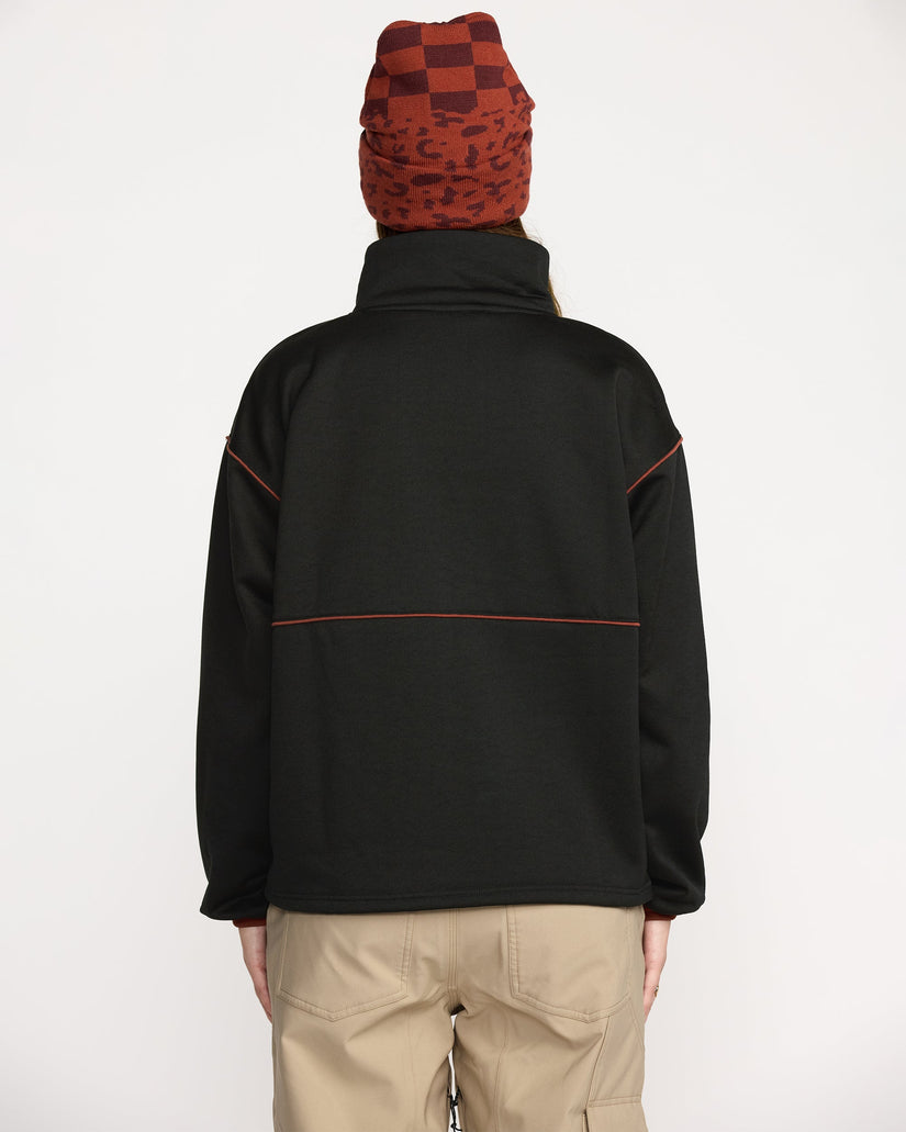 Sudadera Hydro 1/4 Zip - Black