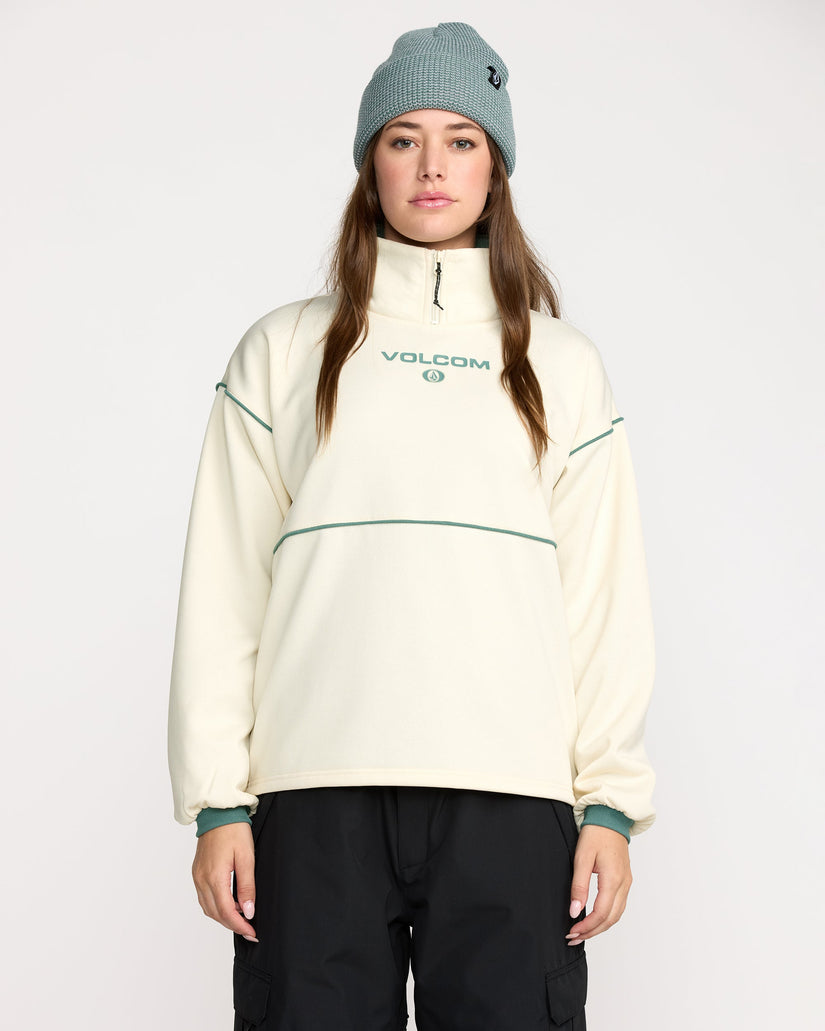 Sudadera Hydro 1/4 Zip - Bone