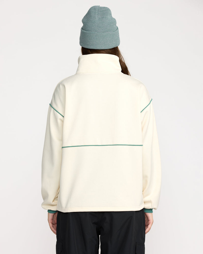 Sudadera Hydro 1/4 Zip - Bone