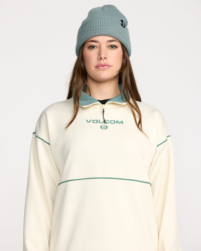 Sudadera Hydro 1/4 Zip - Bone