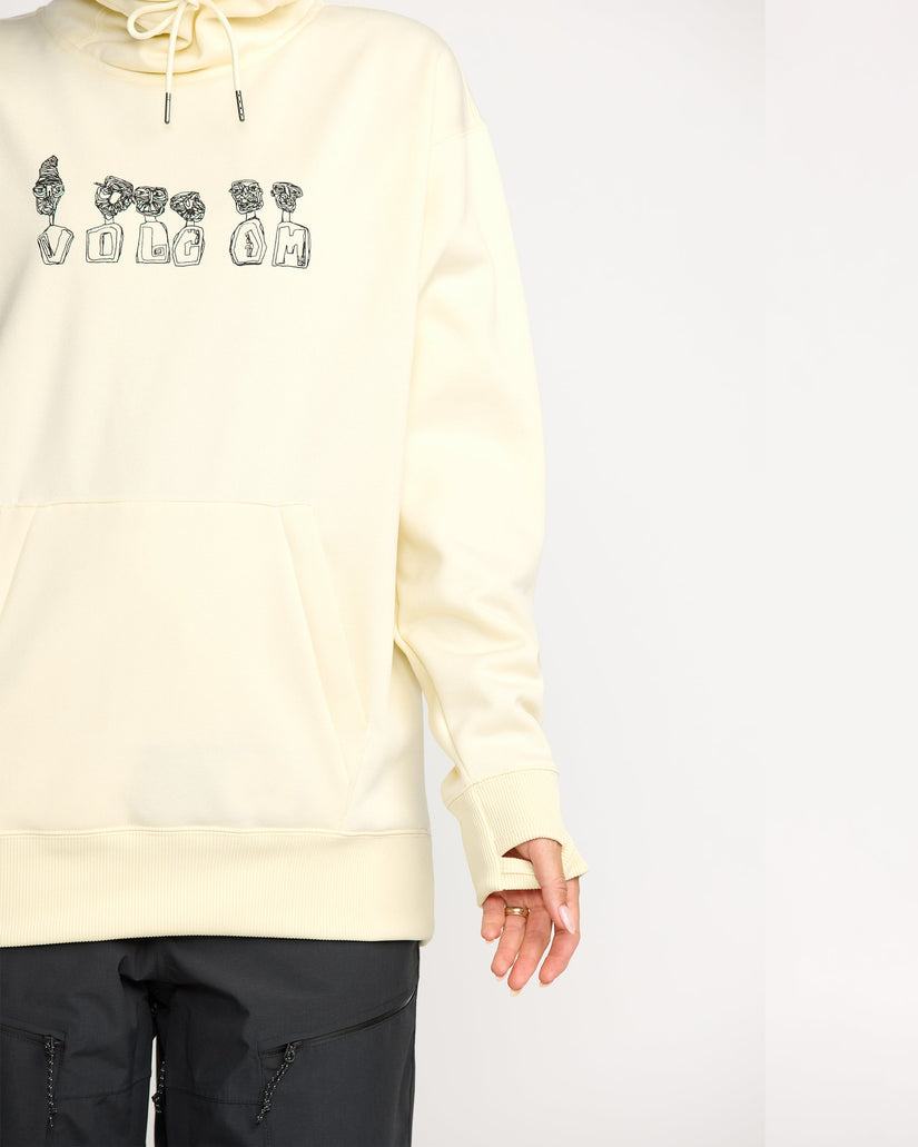 Sudadera con capucha Riding Hydro - Bone