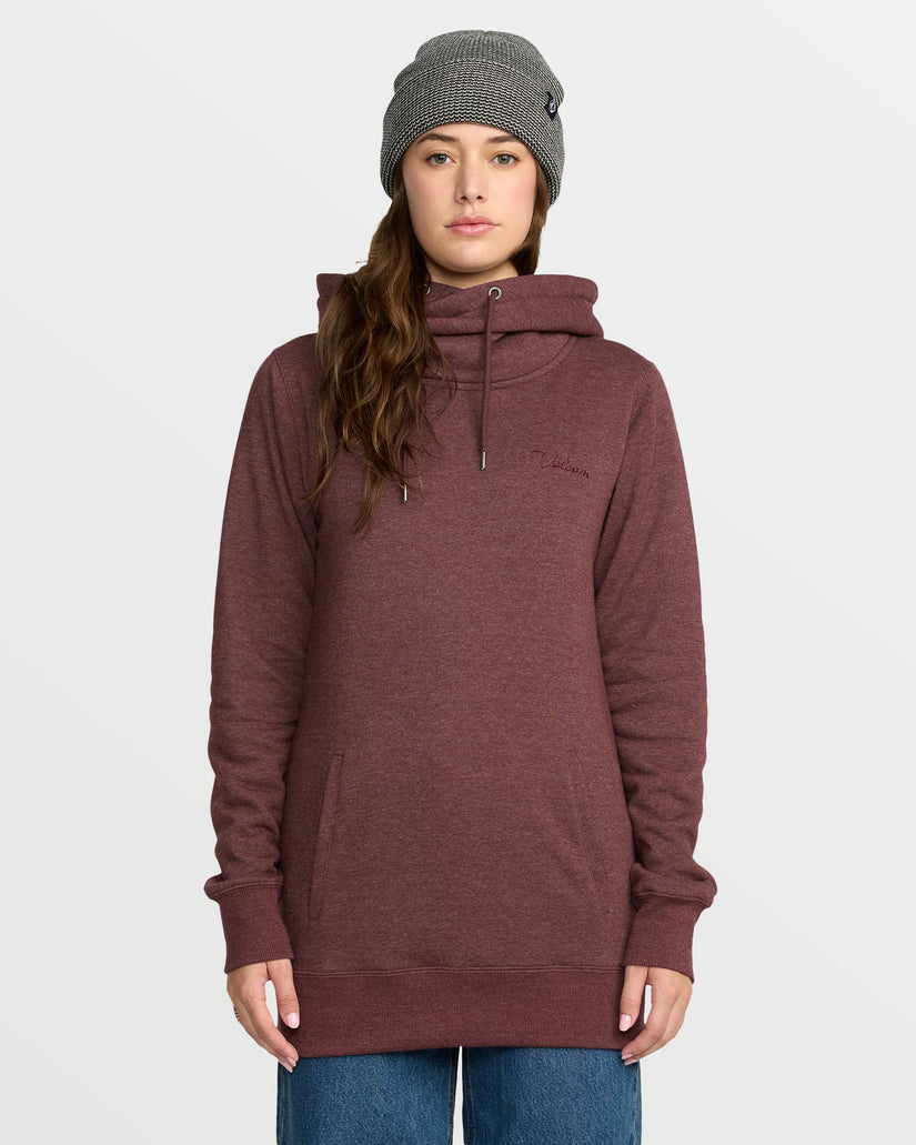 Sudadera con capucha Tower - Oxblood