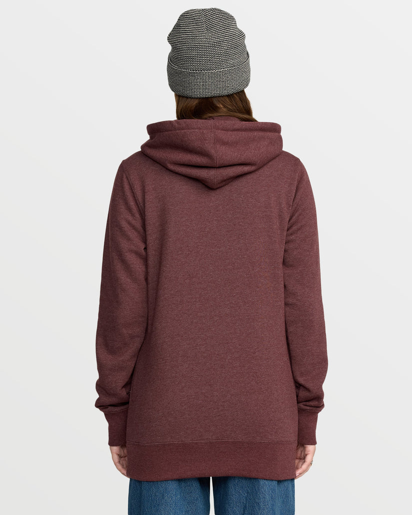 Sudadera con capucha Tower - Oxblood