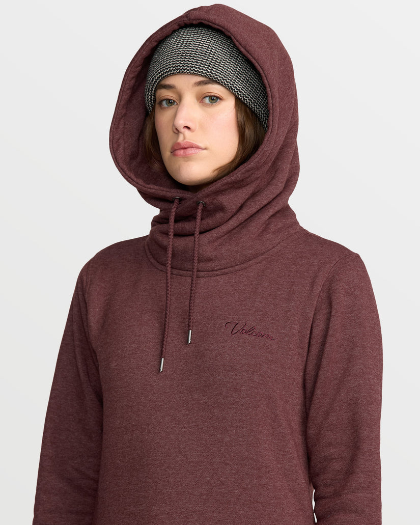 Sudadera con capucha Tower - Oxblood