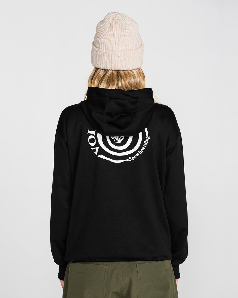 Sudadera con capucha Riding Hydro - Black