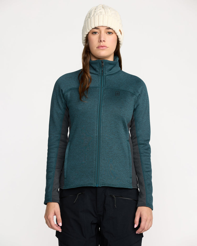 Sudadera polar con cremallera Frostbyte - Atlantic Deep